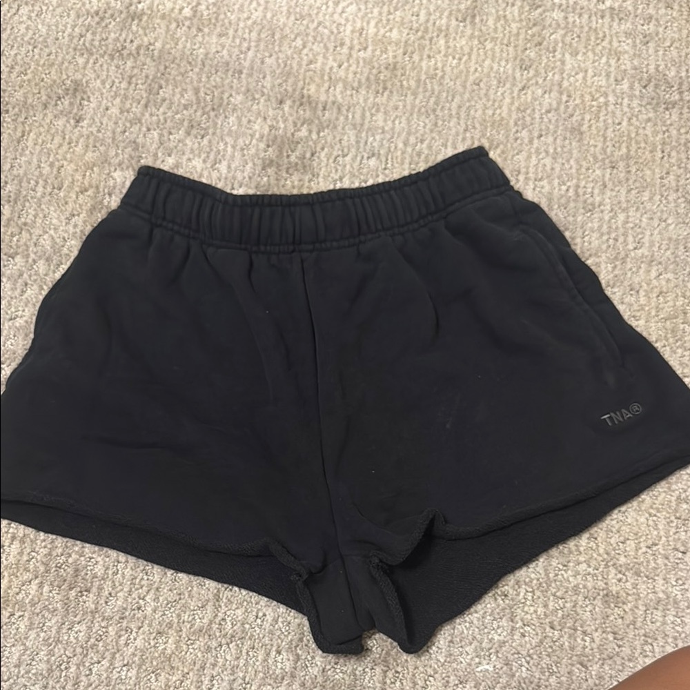 TNA sweatfleece terry fleece mega fit shorts 